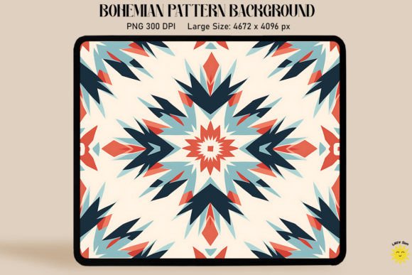 Download Symmetric Simple Bohemian Pattern - Premium Bundle