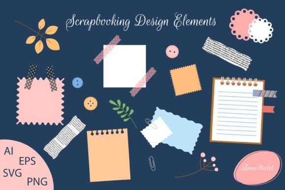 Download Scrapbooking Design Elements - Design element Collection