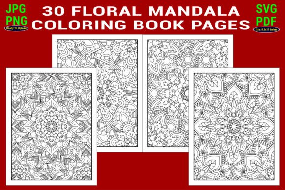 Download Floral Mandala Coloring Page for Adult - Floral mandala Collection