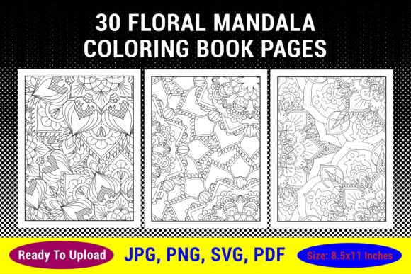 Download Floral Mandala Coloring Pages for Adults - Floral mandala Collection