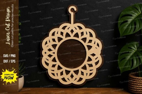 Download Floral Mandala Ornament Laser Cut Svg - Floral mandala Collection
