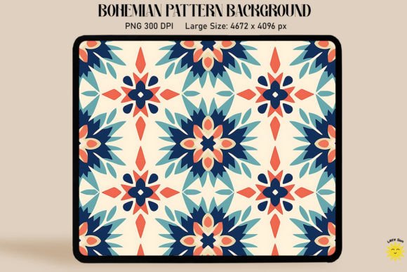 Download Symmetric Simple Bohemian Pattern - Premium Bundle